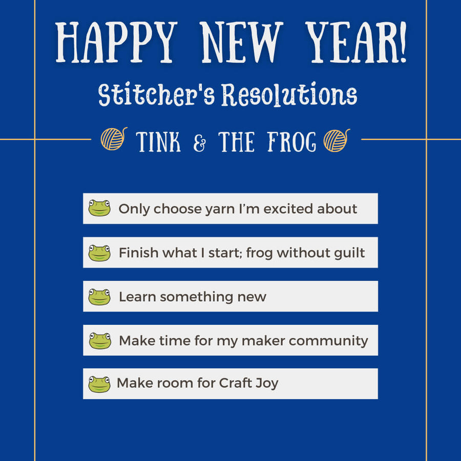 Stitcher Resolutions for the New Year