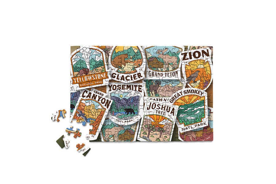 National Parks Mini Jigsaw Puzzle