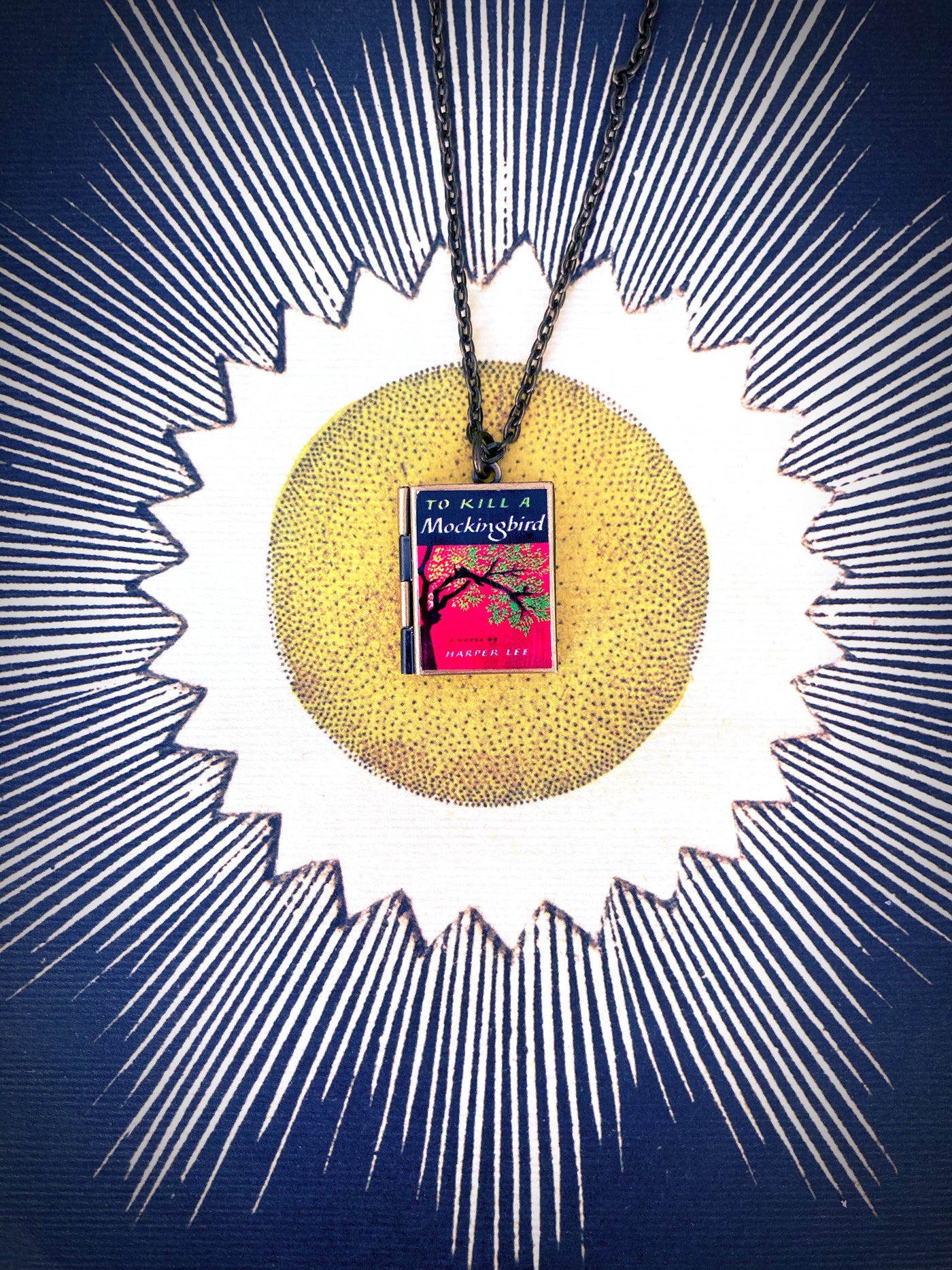 Book Locket Necklace - To Kill A Mockingbird - 1st Ed