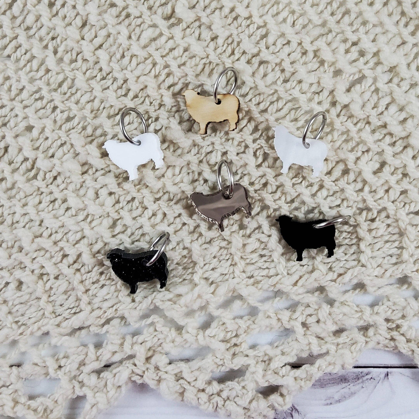 Sheep Stitch Marker Set
