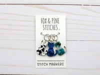 Bold Cat | Stitch Markers