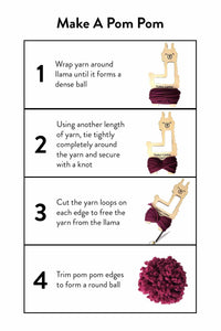 Poma-Llama Pom Pom, Tassel, and Lucet Cord Maker