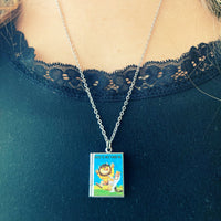 Book Locket Necklace - Where the Wild Things Are