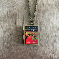 Book Locket Necklace - To Kill A Mockingbird - 1st Ed
