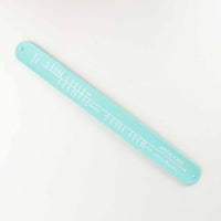 Sock Sizing Ruler - Sock Knitting Bracelet Ruler