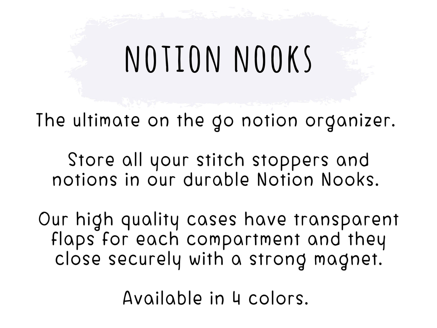 Notion Nooks: Ultimate On The Go Organizer