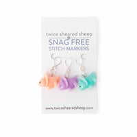 Triceratops Infinity Stitch Markers for Knitting