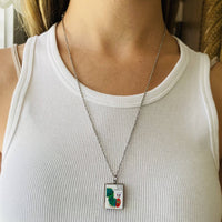 Book Locket Necklace - The Very Hungry Caterpillar