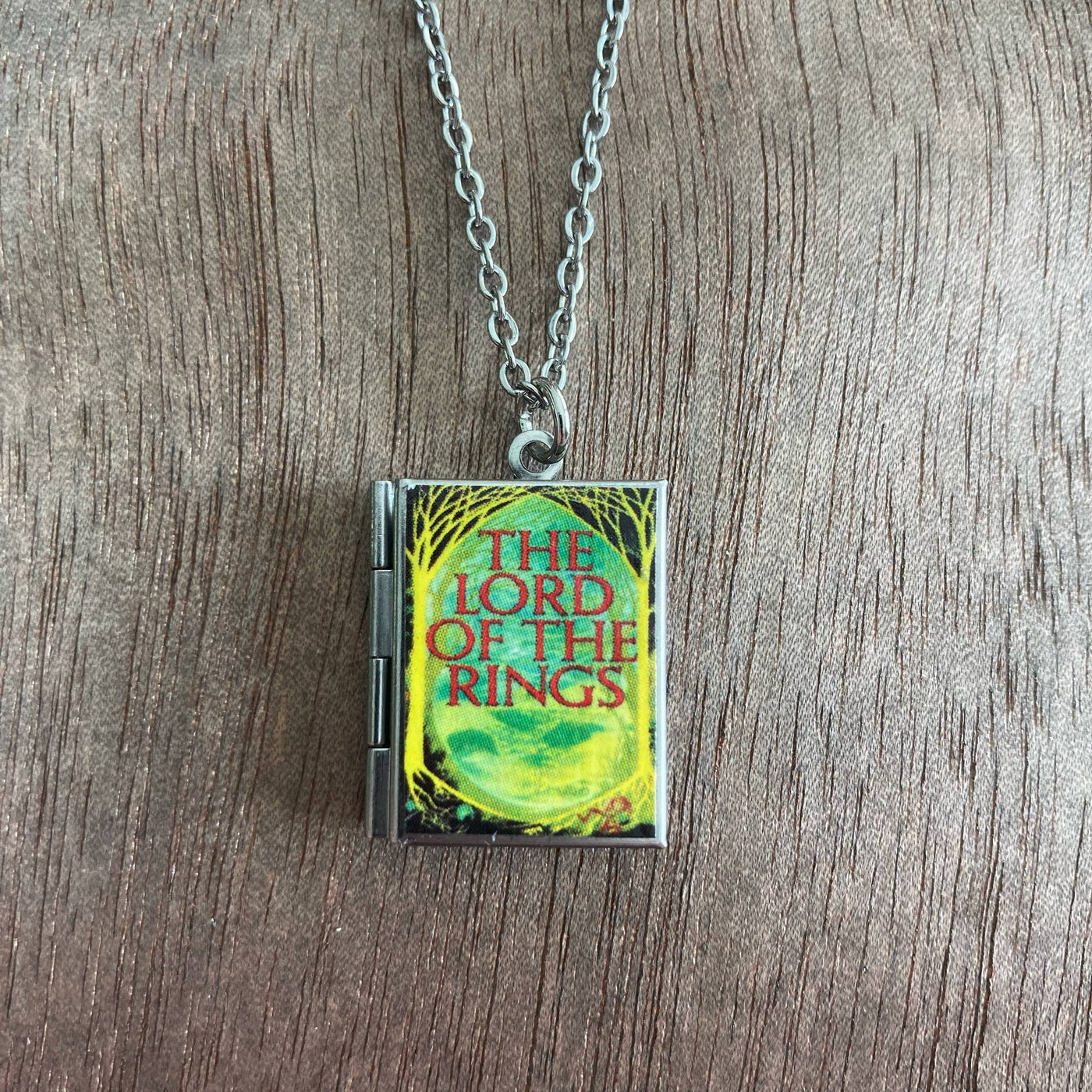 Book Locket Necklace - The Lord of the Rings