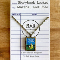 Book Locket Necklace - Nancy Drew
