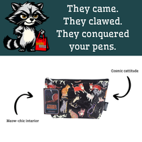 Purr-a-normal Zipper Pouch