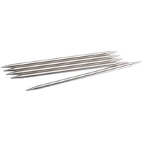 6" Stainless Steel Double Point Knitting Needles