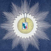 Book Locket Necklace - The Very Hungry Caterpillar