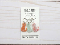 Pastel Cat | Stitch Markers
