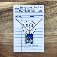 Book Locket Necklace - Dungeons & Dragons