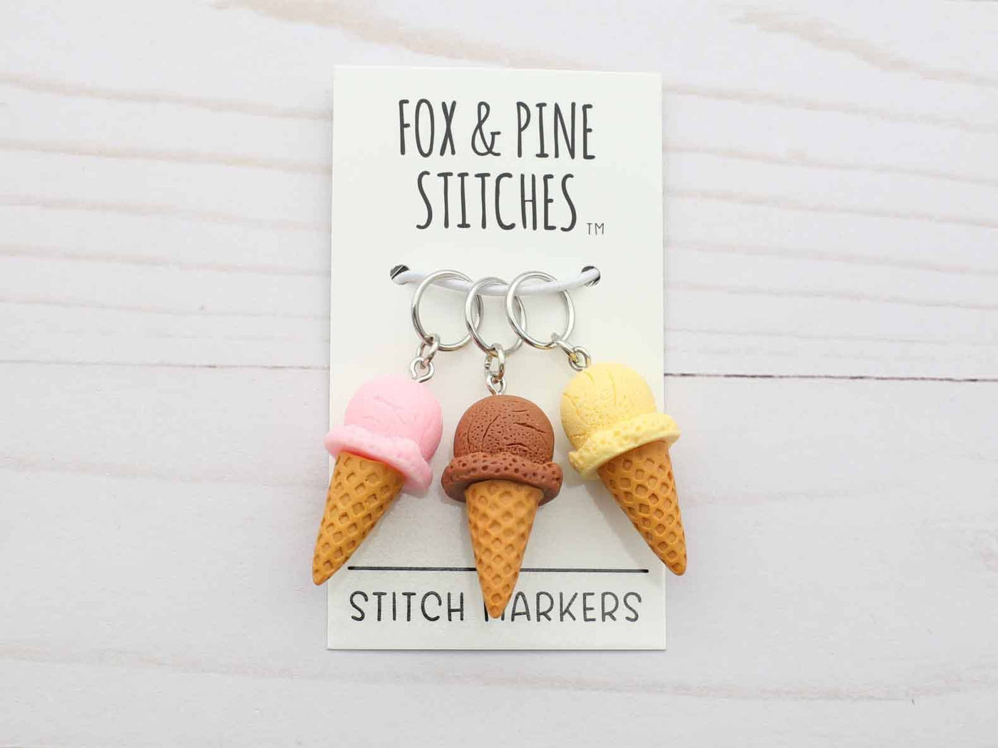 Ice Cream | Stitch Markers