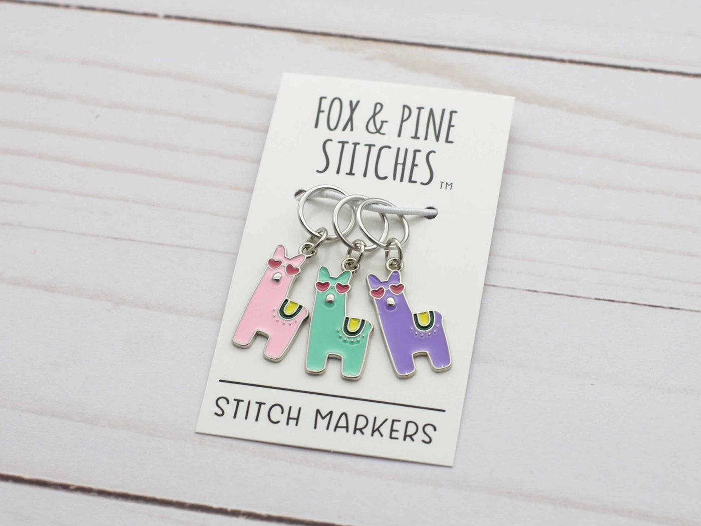 Chillin' Llama | Stitch Markers