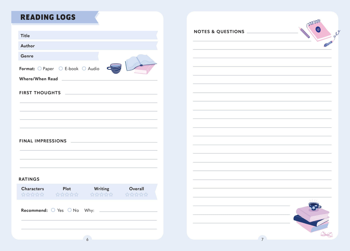 My Book Club Journal