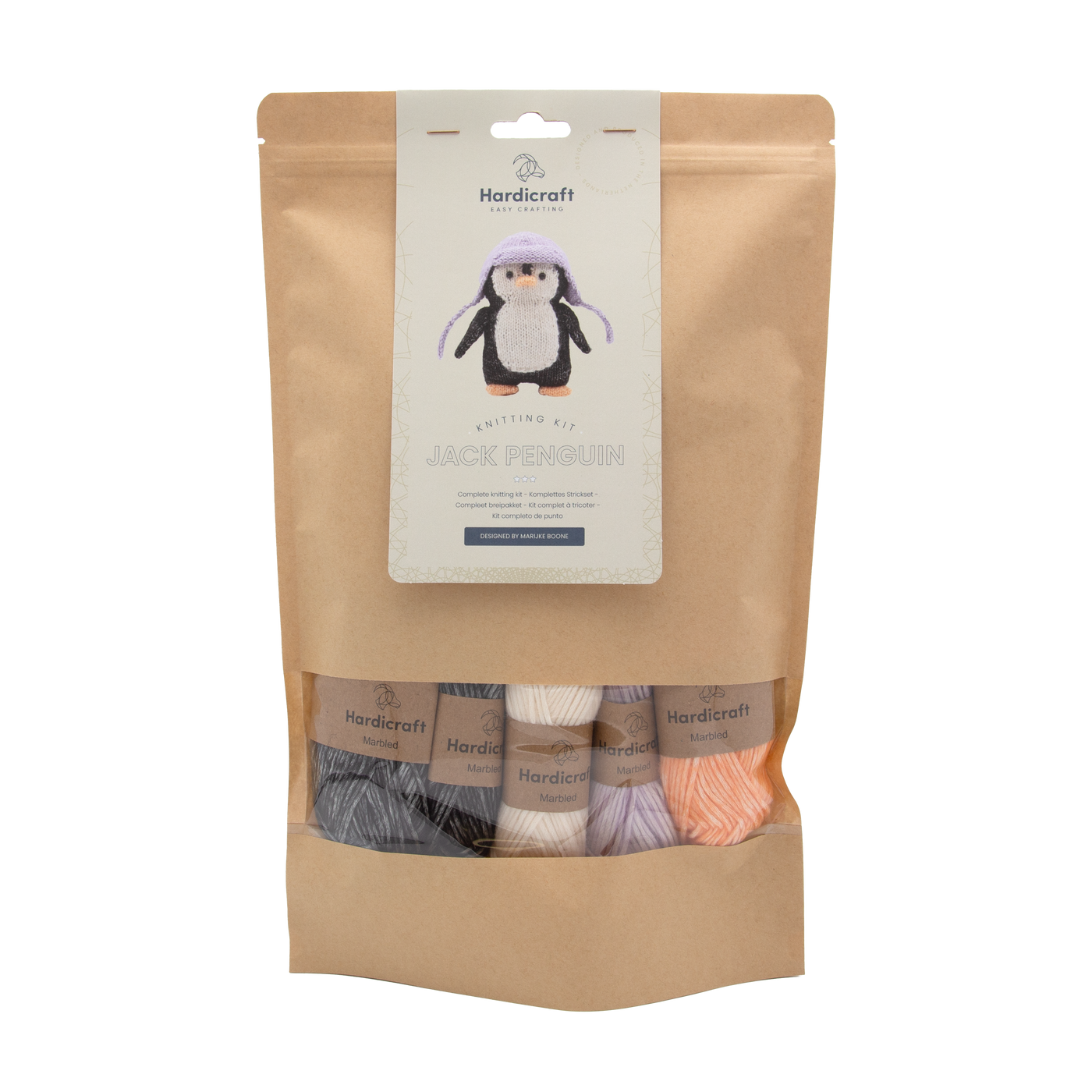 DIY Knitting Kit - Jack Penguin