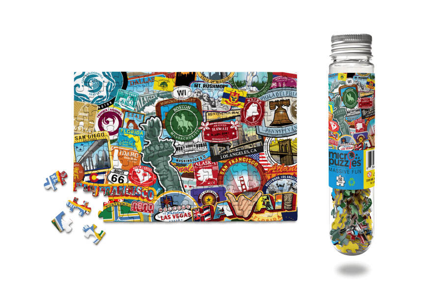 Road Trip USA Mini Jigsaw Puzzle