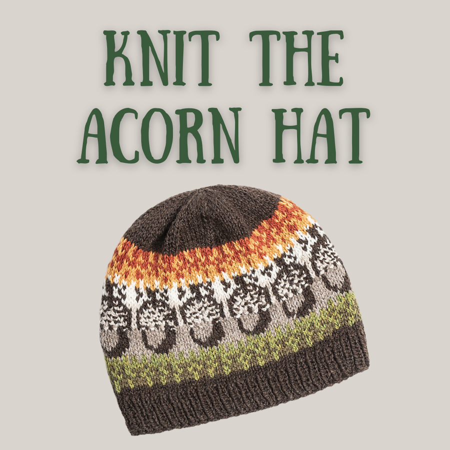 Knit the Acorn Hat
