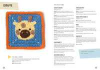 All New Twenty to Make: Animal Granny Squares | Sarah-Jane Hicks