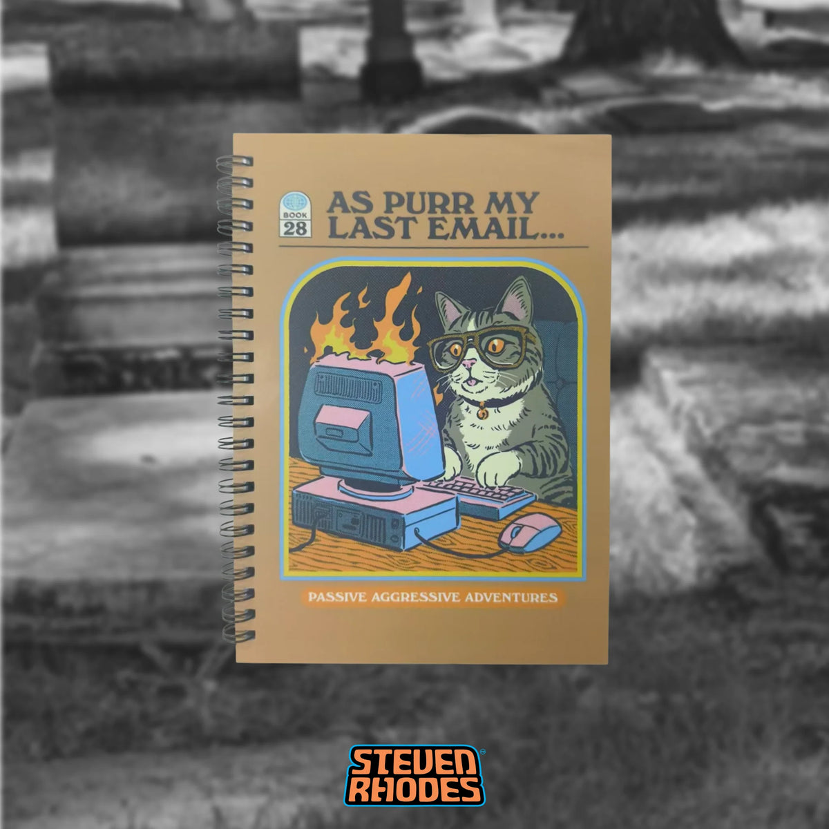 As Purr My Last Email Journal Book