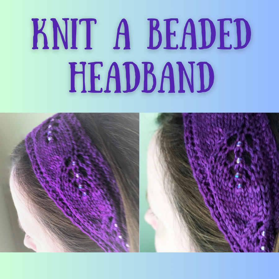 Knit a Beaded Headband