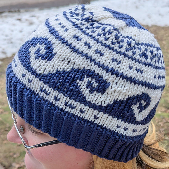 Blue Wave Hat | Knitting Kit