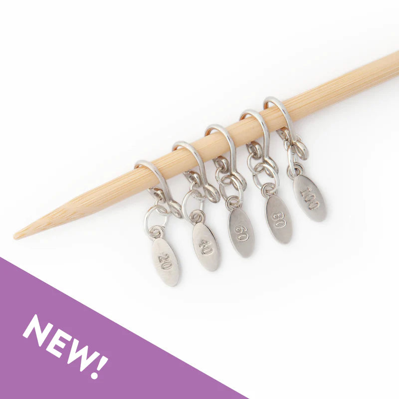 Cast On by 20's Counting Stitch Markers | Twice Sheared Sheep Trunk Show