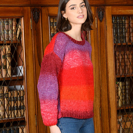 Celine Pullover Knitting Pattern