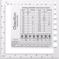 Swatch & Needle Gauge - 5"
