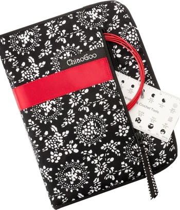 5" TWIST Red Lace Interchangeable Needle Set: Small (US 2-8)