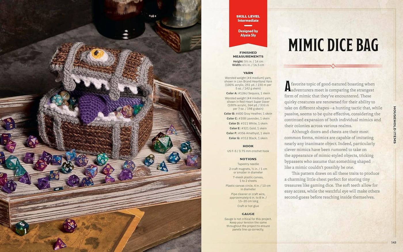 Dungeons & Dragons Crochet | A Book of Many Patterns