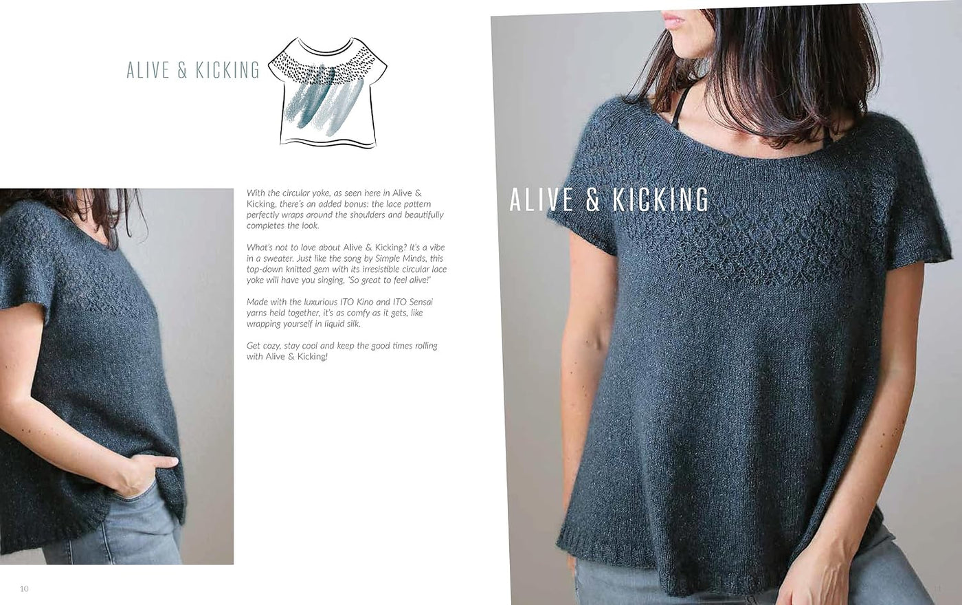Easy Sweaters to Knit | Melanie Berg