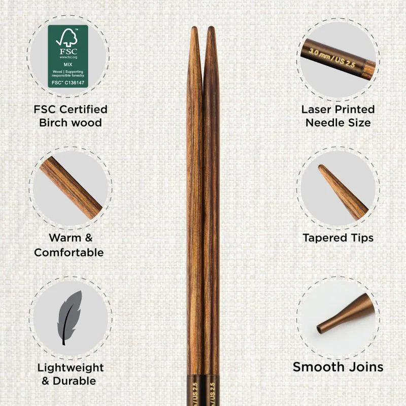 Ginger Grande 5" Interchangeable Needle Set