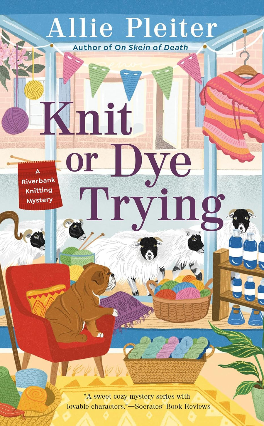 Knit or Dye Trying | A Riverbank Knitting Mystery #2