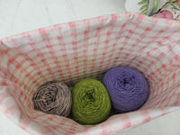 Drawstring Project Bag - Lal the Lamb