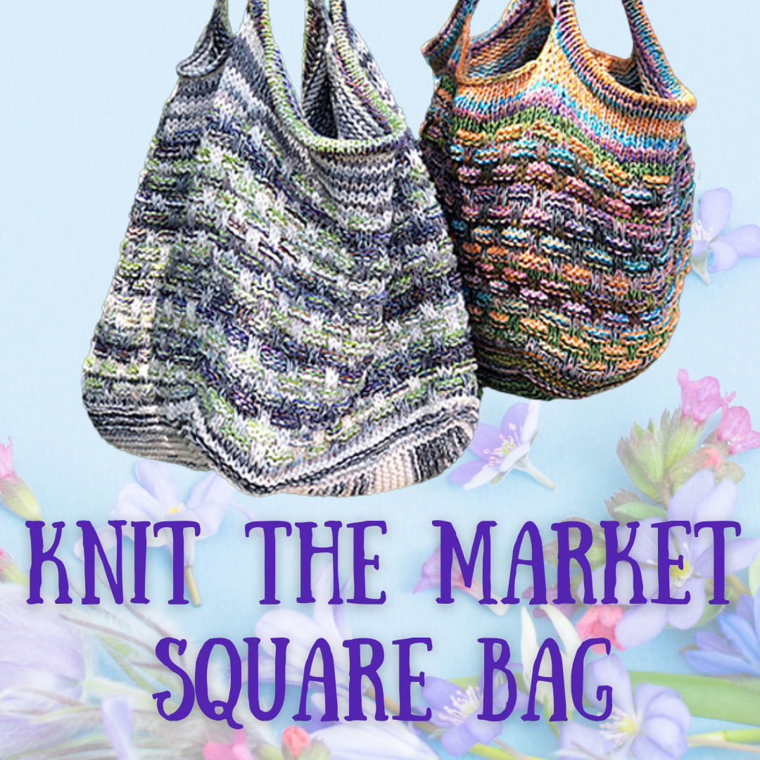 Knit the Market Square Bag