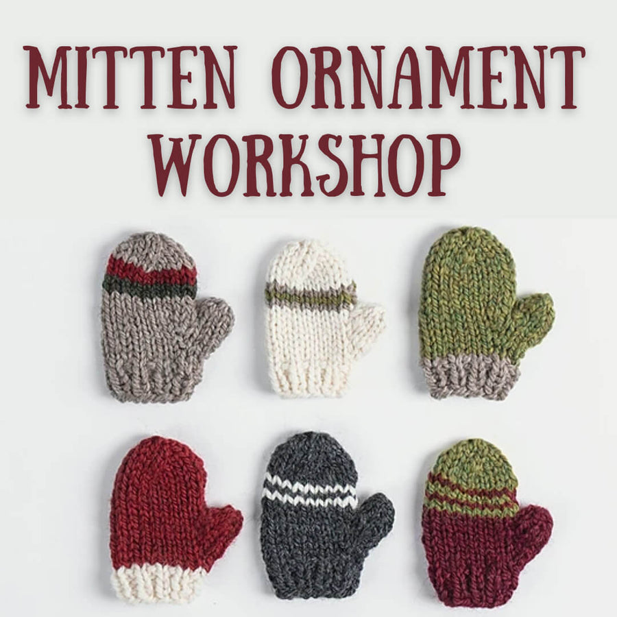 Mitten Ornament Workshop