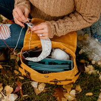 Mustard Maker's Canvas Midi Backpack