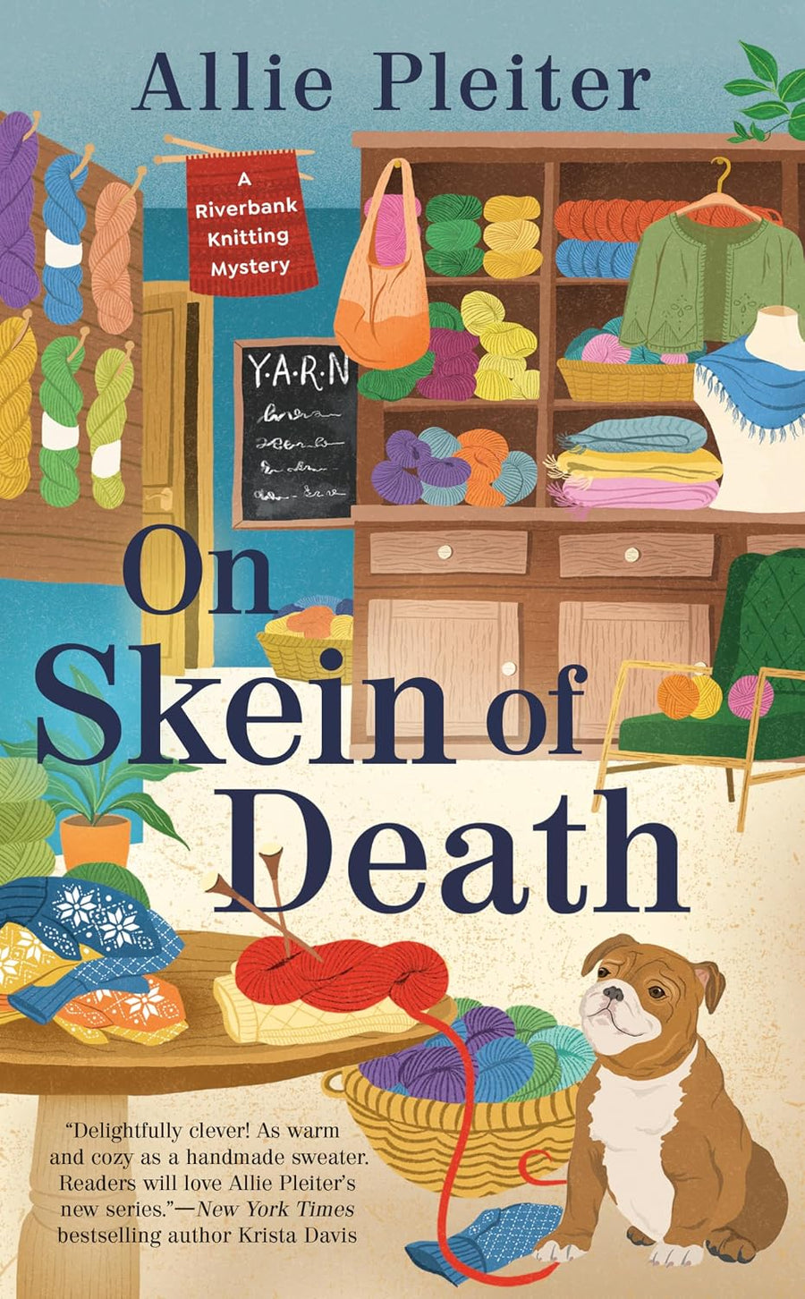 On Skein of Death | A Riverbank Knitting Mystery #1
