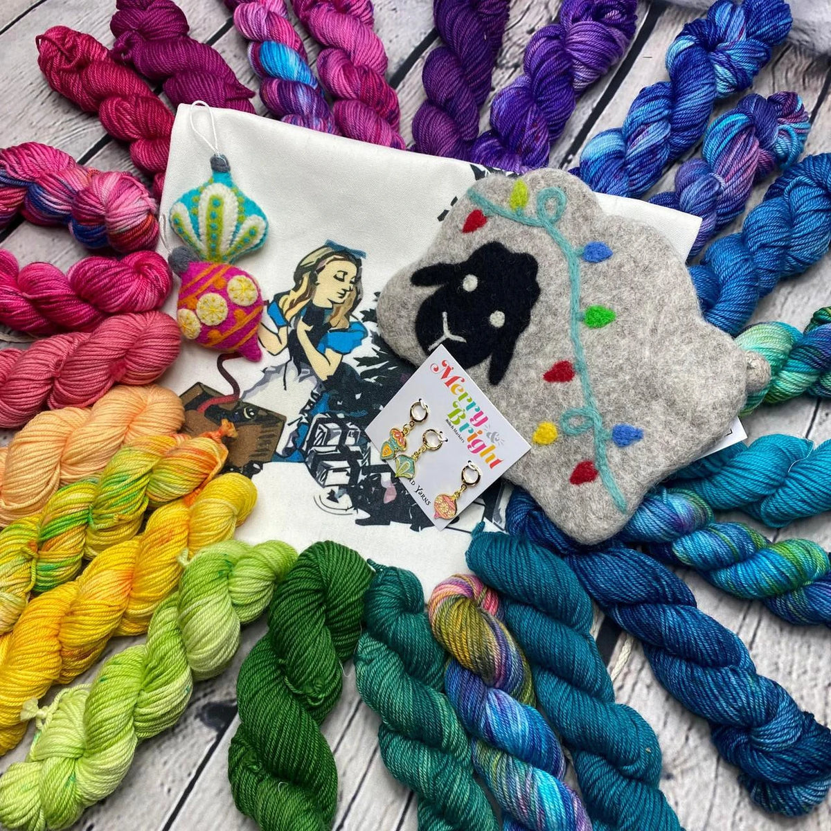 Wonderlust 24-Day Mini Skein Advent - PREORDER