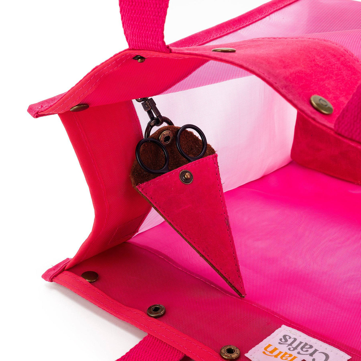 Vivid Rose Maker's Mesh Tote