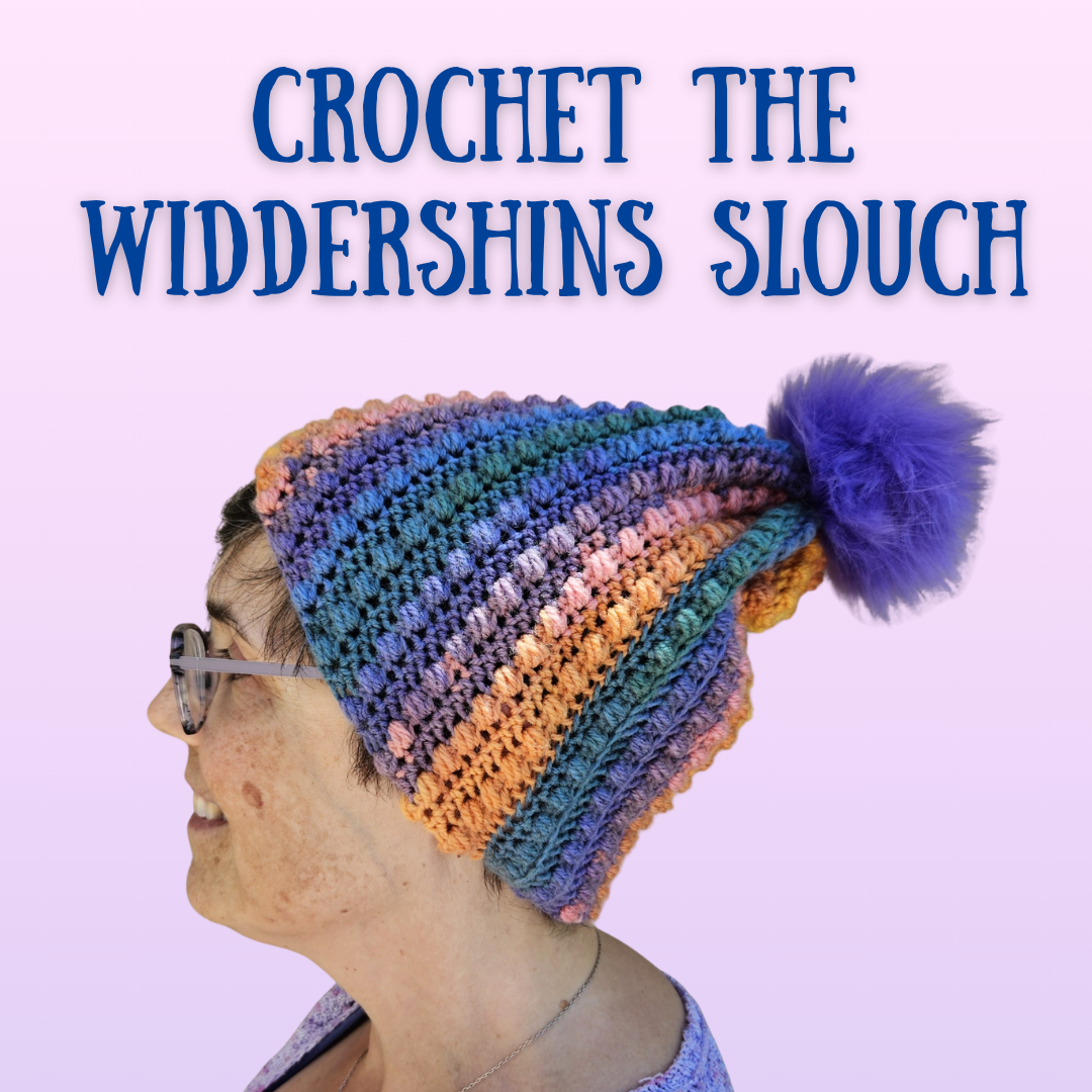 Crochet the Widdershins Slouch