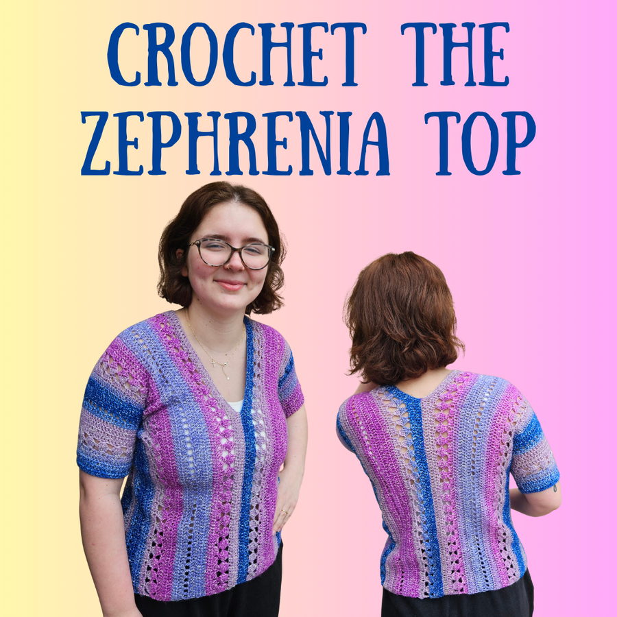 Crochet the Zephrenia Top
