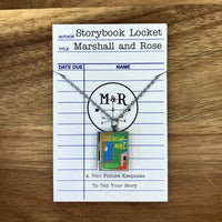 Book Locket Necklace - Goodnight Moon