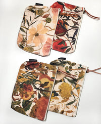 Floral Notions Pouch - Summer Greens