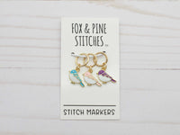 Pastel Birds | Stitch Markers
