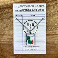 Book Locket Necklace - The Very Hungry Caterpillar